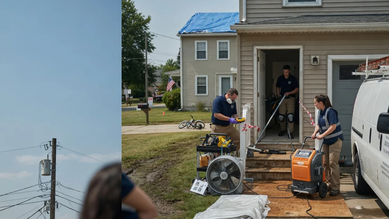 Water Damage Repair in Killbuck, OH near me